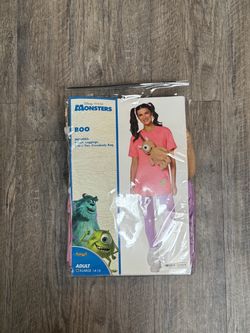 Disney Monsters Inc Adult size XL 14/16 Boo costume