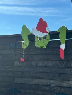 Grinch For Your Fence