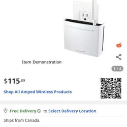 Amped Wireless REC33A AC1750 Wi-Fi Range Extender 