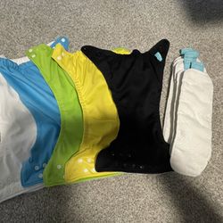 Charlie banana Cloth Diapers And Inserts