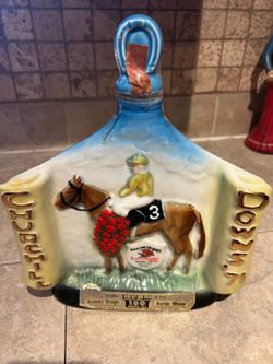 1971 Jim Bean Run for the Roses decanter