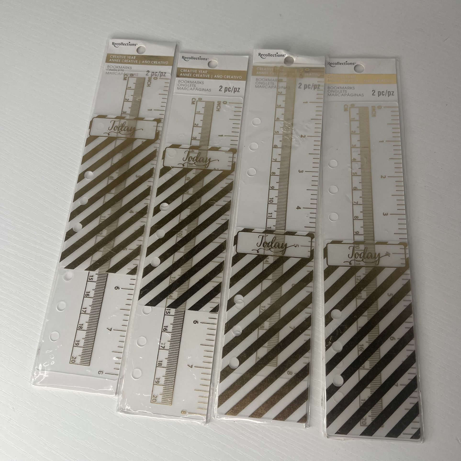 Recollections Creative Year Book Mark Rulers