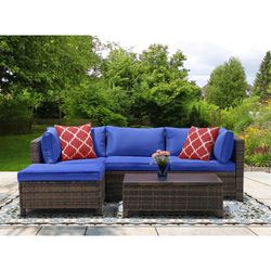 Parkhurst 3 - Person Outdoor Seating Group with Cushions