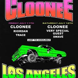 Cloonee Tickets x2 (Friday)