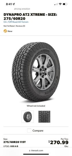 New 20 Inch Tires