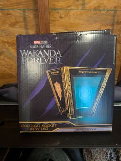 Wakanda forever limited edition popcorn