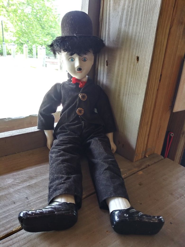 Vintage Charlie Chaplin Doll