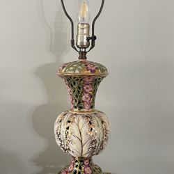Capodimonte vintage Italian Lamp