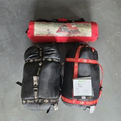 Camping Tent & 2 Sleeping Bags