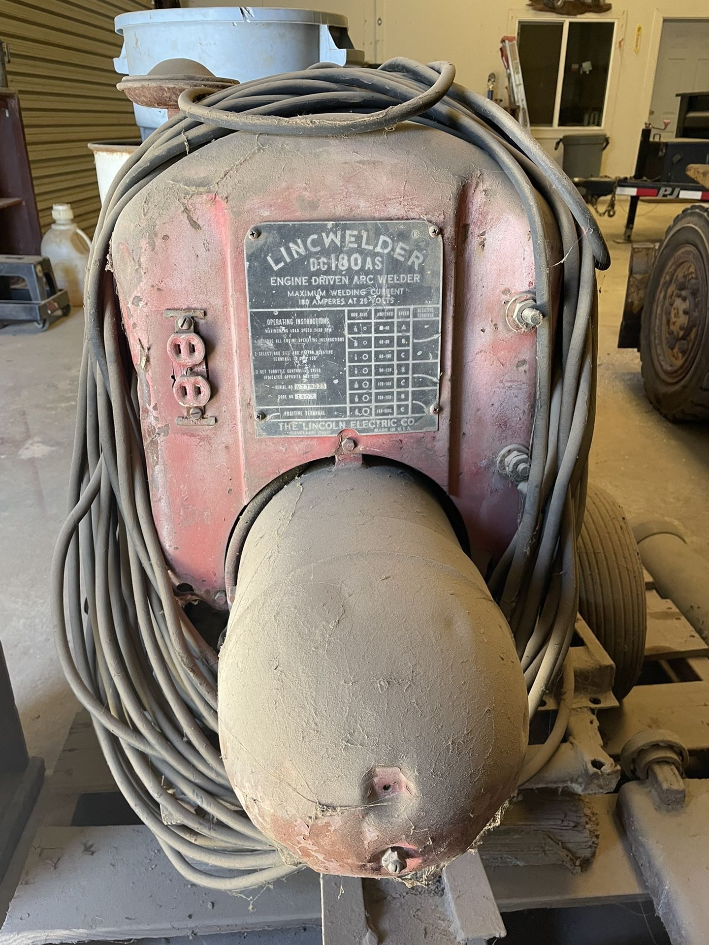 Hand Crank Lincoln Generator Welder