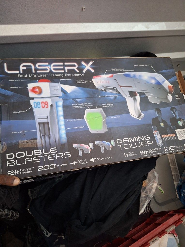 LaserX Game System Brand New In Orginal Box