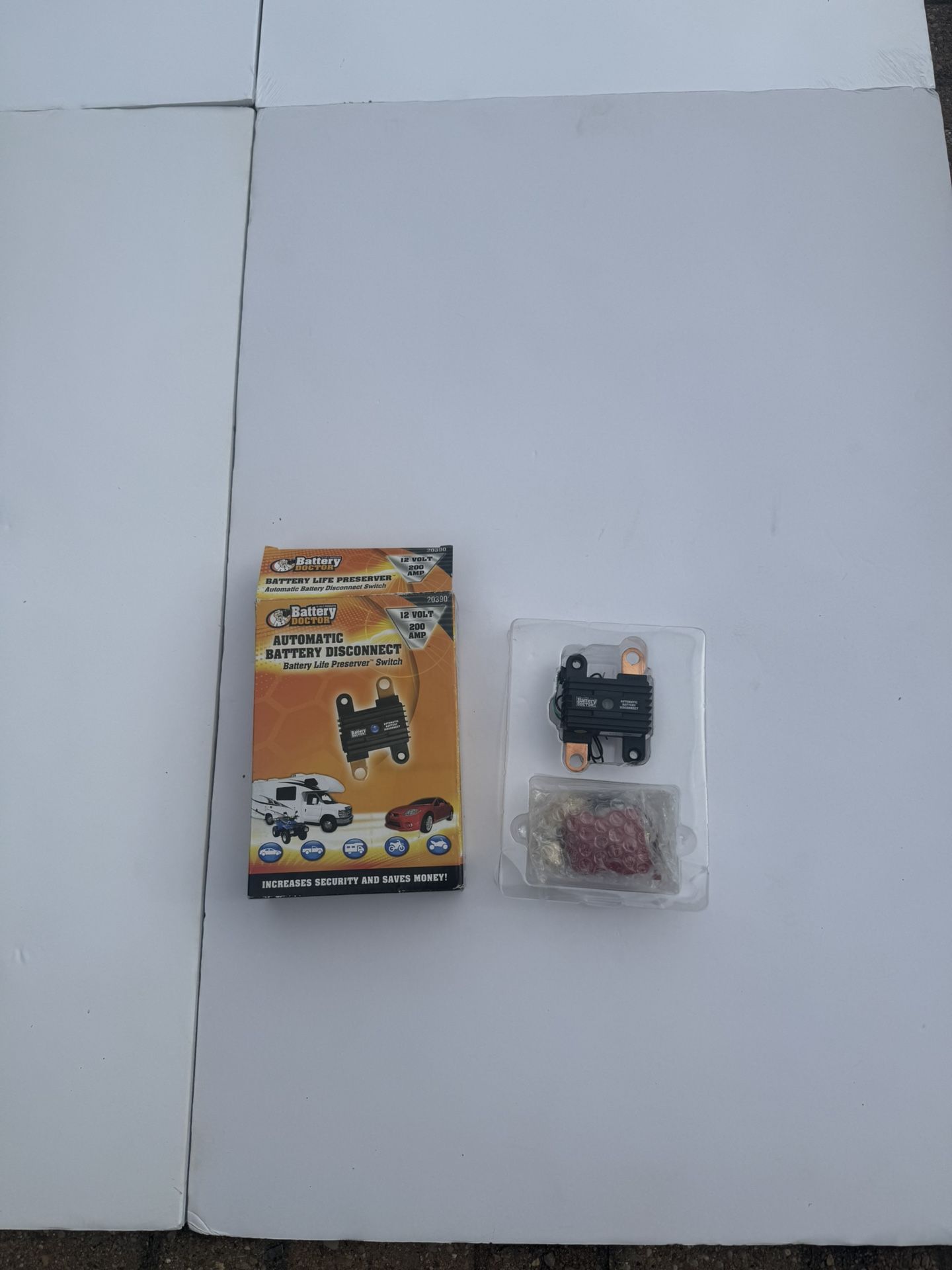 Battery Doctor Automatic Battery Disconnect Switch -12V 200A