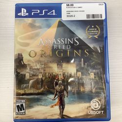Assassins Creed Origins $8 (Rj Cash Pawnshop 2505 Nw 183rd St)