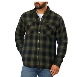 Grizzly Mountain Flannel Shirt Jacket S,M,L,XL NEW Price Firm Corona92879