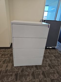 Lateral file cabinet
