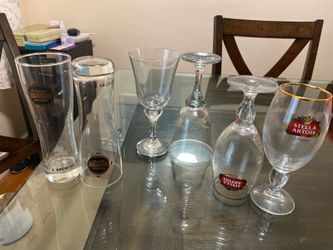Beer glasses