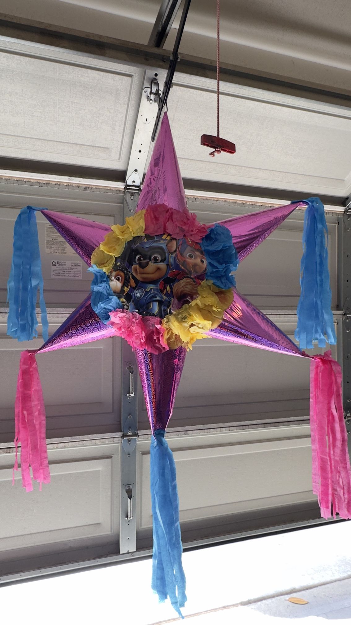 Paw Patrol Star Pinata
