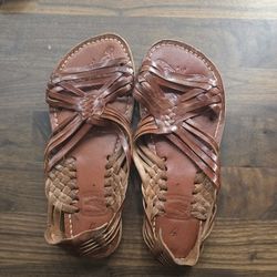 Mexican Sandals Brown Huaraches
