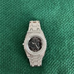 Full Bussdown Moissanite Watch