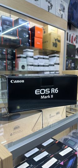 New Canon Eos R6 Mark II Full Frame Camera