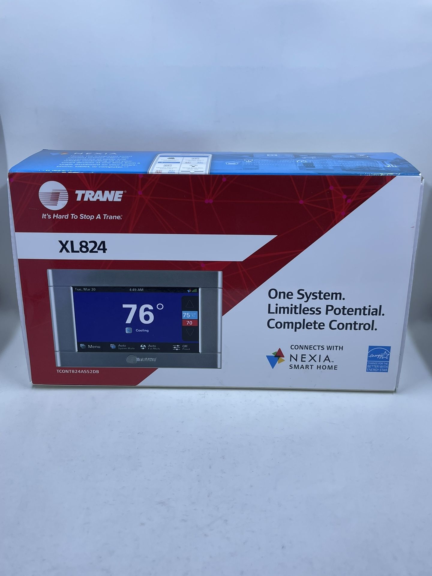 NEW Trane XL824 Programmable Wi-Fi Thermostat Z-Wave Plus Nexia