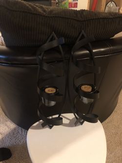 Wall mounted candle holder