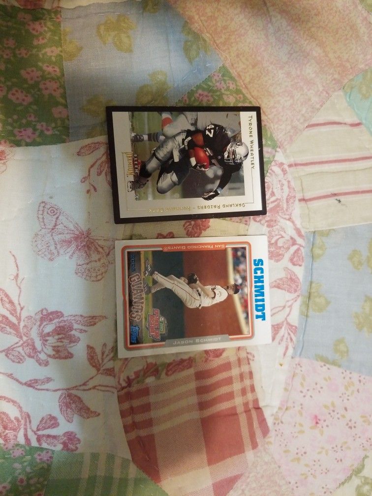 Baseball And Football Cards