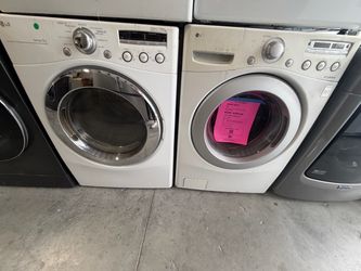 LG Front Load Washer and Dryer Set PICK UP ONLY