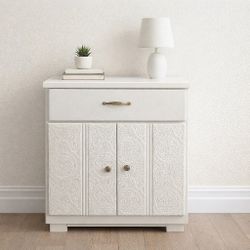Oak Storage Cabinet | Refinished | Like New 