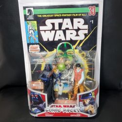 Hasbro  2009 STAR WARS COMIC PACKS -FIRST ISSUE- COMIC STAR WARS #1 - NEW!! #30