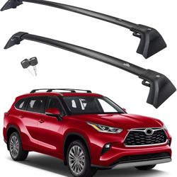 Autekcomma Heavy Duty Roof Rack Crossbar Fits for 2020-2026 Toyota Highlander XLE/XSE/Limited/Platinum/Hybrid#3041WT3