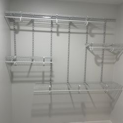 Closet. Wire Shelving. Closet Organizer 