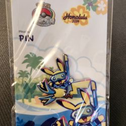 Pokemon! Honolulu World Championship Pikachu Pin