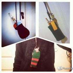 Custom made neck strap holder