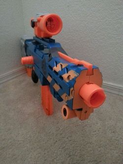 Nerf Zombie Strike ZED Squad Longshot CS-12 Blaster 