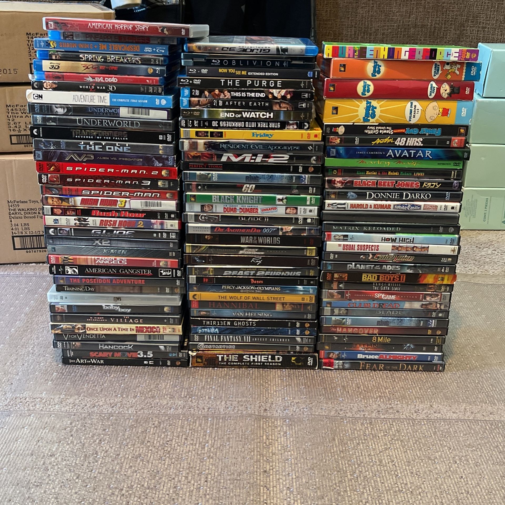 DVD and Blu-ray blow out fire sale