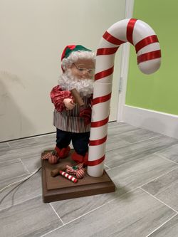 Santa Animatronic Decoration 18” tall