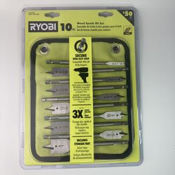 Ryobi Wood Spade Bit Set