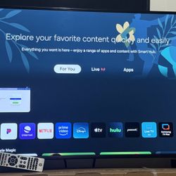 SAMSUNG 43” Smart TV un43cu8000f