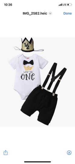 1/2 Way To One Outfit