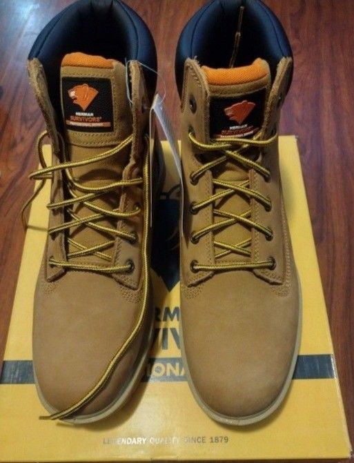 Herman Survivors Pro Series Men's Driller Waterproof Steel Toe