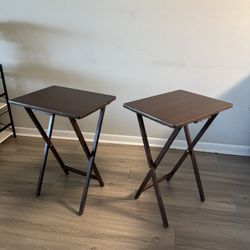 Folding Tray Tables (2) 