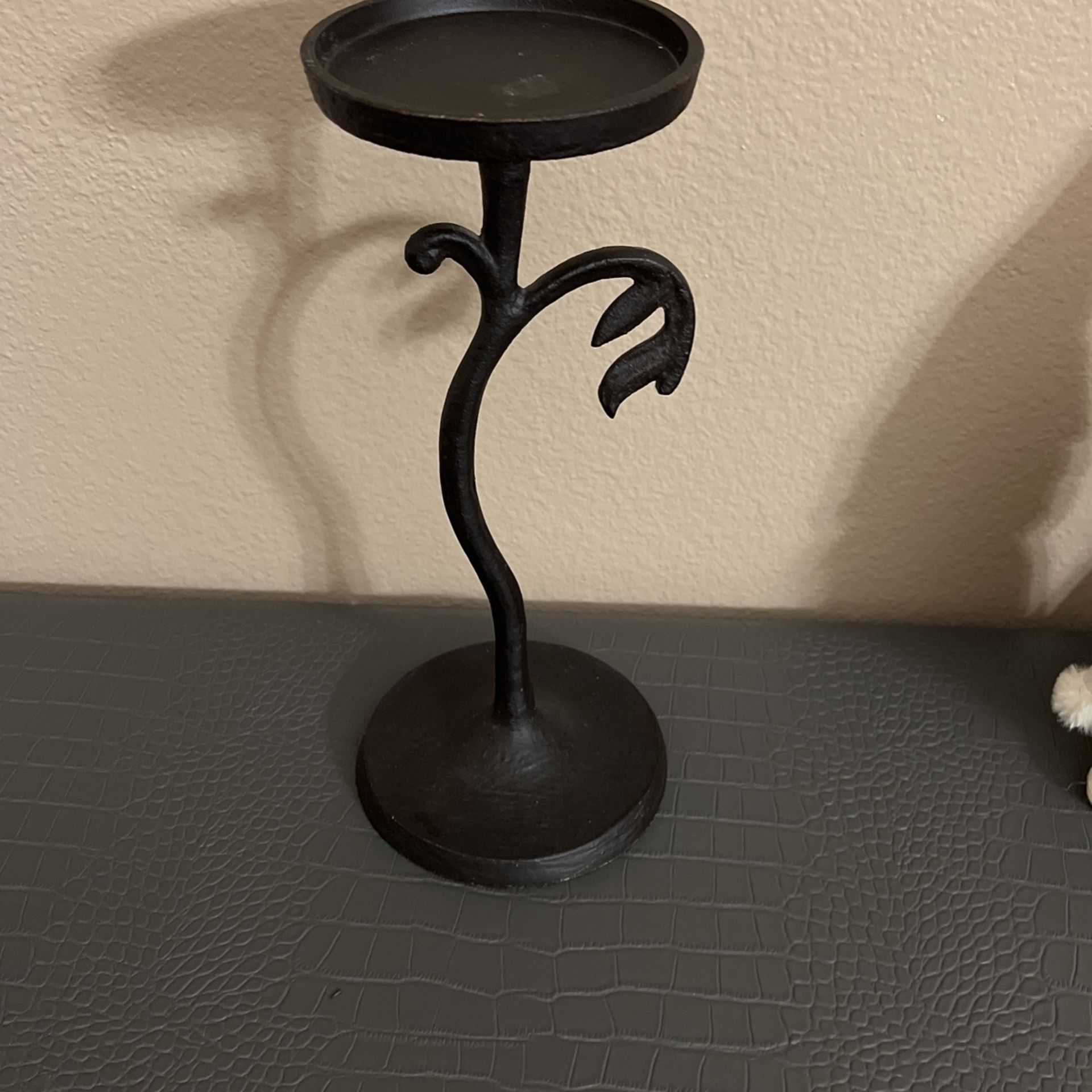 Pottery Barn Pillar Candle Holder