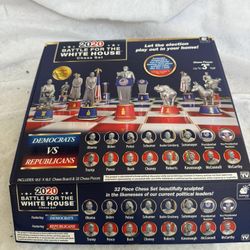 Chess Set Battle White House 