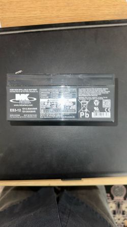 12v Sealed Rechargeable Batteries (2)