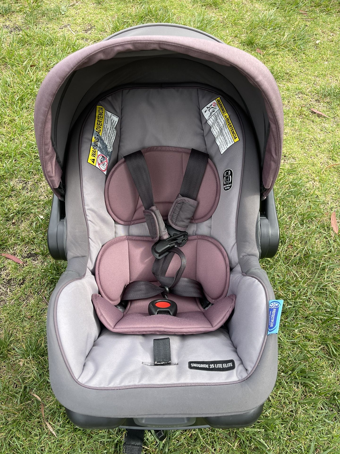 Graco Stroller And Car Seat Modes Nest Travel Set Pink And Gray In