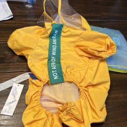Dinosaur  Pet Dog Raincoat