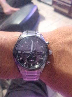 Citizen Tsuki-yomi A-T
Atomic Timekeeping / Super Titanium™