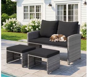 Patio set 3 pieces