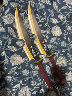 Demon slayer, Sound Hashira nichirin swords